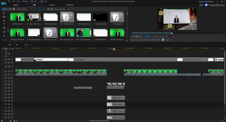 Power Director makes difficult editing tasks easy