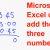Microsoft Excel Addition Bug Error